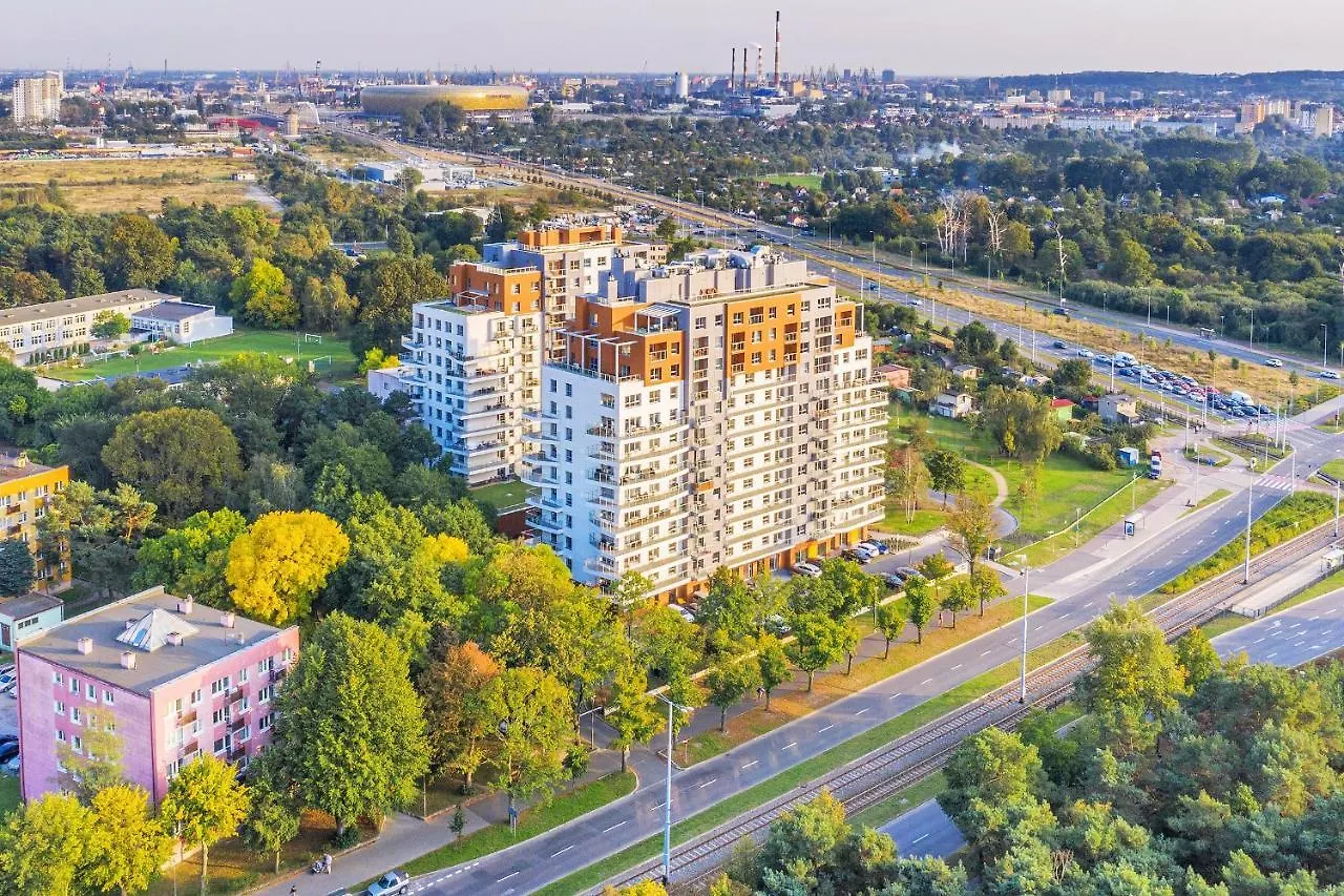 Апартаменты Pomorskie Apartamenty Baltica Towers Гданьск
