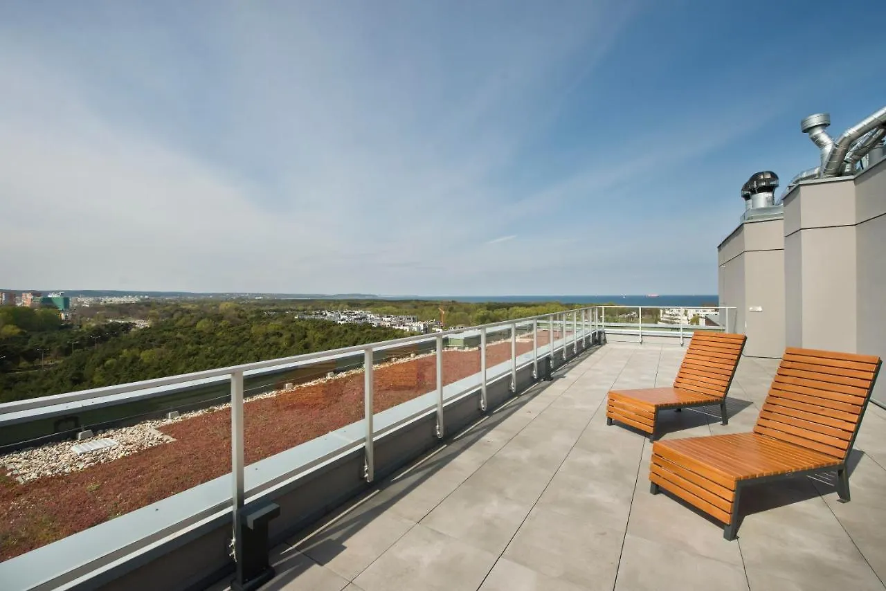 Апартаменты Pomorskie Apartamenty Baltica Towers Гданьск